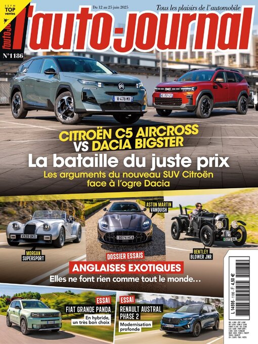Title details for L'auto Journal by Editions Mondadori Axel Springer (EMAS) - Available